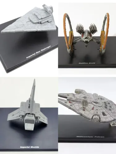Naves star wars planeta deagostini 5 por 300, escolha as suas.mais naves no perfil 