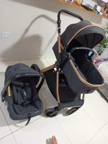 Kit Carrinho e bebe conforto Infanti Romanzo 