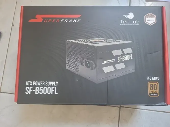 Fonte Super Frame 500w 80 plus Bronze