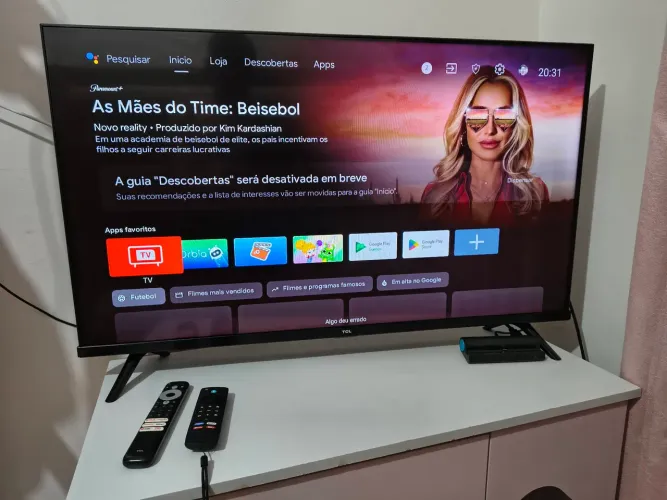 Smart TV TCL 40" + Fire TV Stick HD