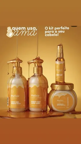 Kit de cabelos completo Melixir