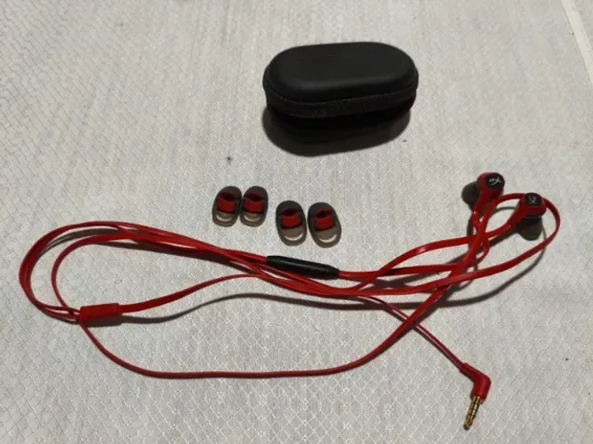 Fone Gamer HyperX Cloud Earbuds Vermelho ? Perfeito estado