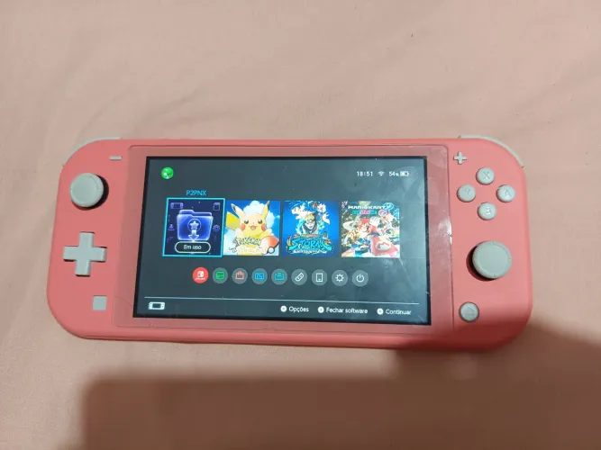 Nitendo Switch lite desbloqueado
