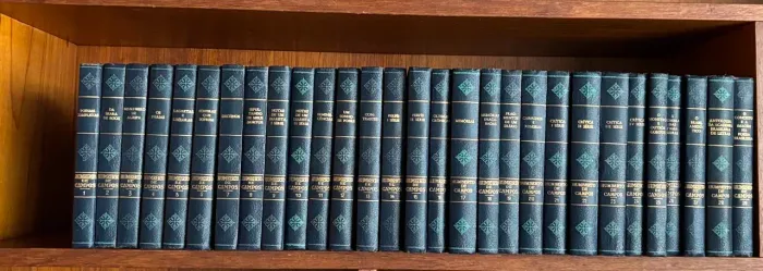 Coleções de livros para doar