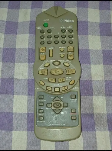 Controle Remoto Original TV Philco e Videocassete