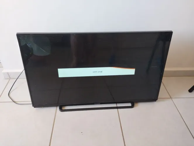 Tv para retirada de peça