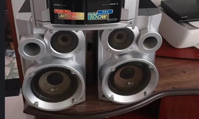 Caixa mini system lg