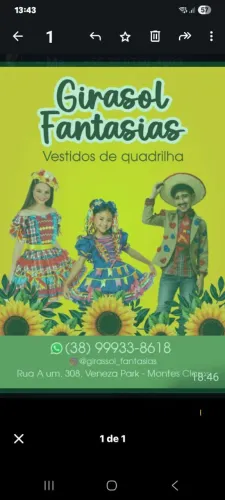 Aluguel Vestidos de quadrilha/ junino