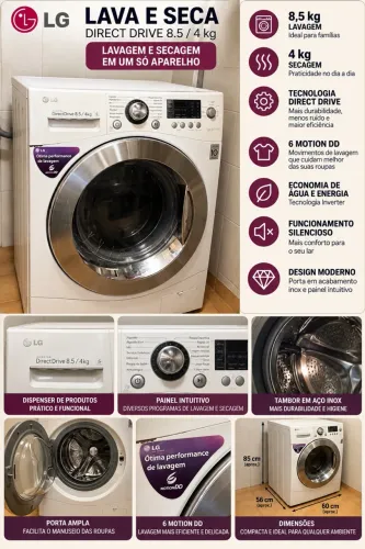 Vendo Lava e seca LG