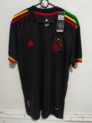 CAMISA PRETA DO AJAX TAMANHO (G)