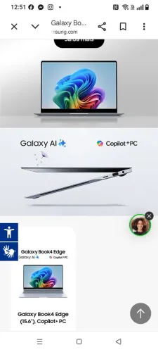 Vendo notebook Samsung Galaxy book go