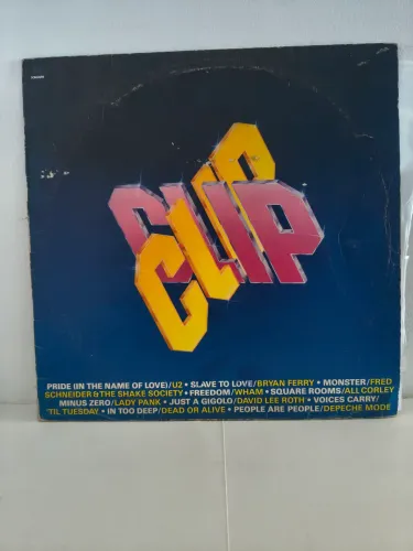 LP vinil Clip Clip U2, Depeche Mode, Bryan Ferry, Wham, Lady Pank, 'till Tuesday...
