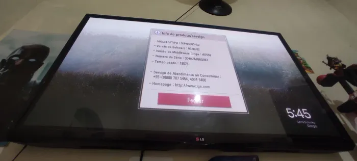 TV 50 polegadas LG 50PN4500-SZ