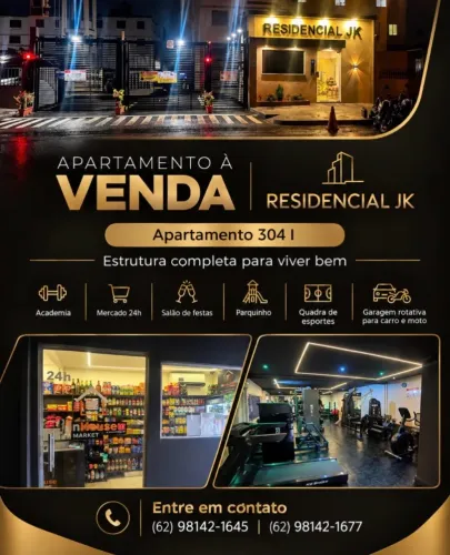 Venda-se Apartamento Residencial JK