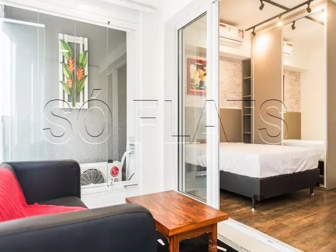 Residencial London SP, Studio disponível para venda com 35m², 1 dormitório e 1 vaga de gar