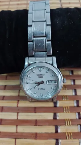 RELÓGIO SEIKO 5 - 7S26-0410 - AUTOMATICO - MADE IN JAPAN
