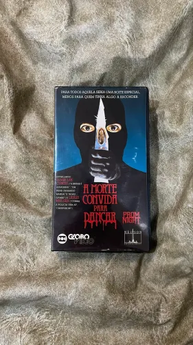 Fita VHS - A Morte Convida Para Dançar Terror