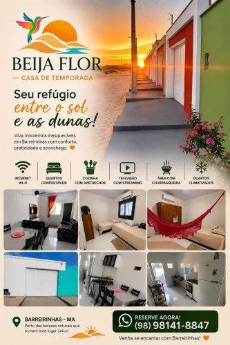 Casa temporada Barreirinhas Lençóis Maranhense