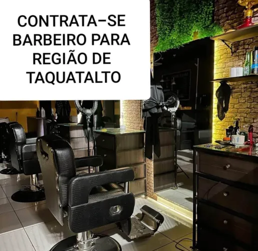 Vaga para barbeiro em Taquaralto 