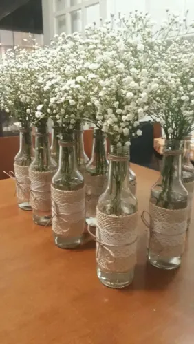 Centro de Mesa Rústico Casamento Noivado Primeira Comunhão Eucaristia 