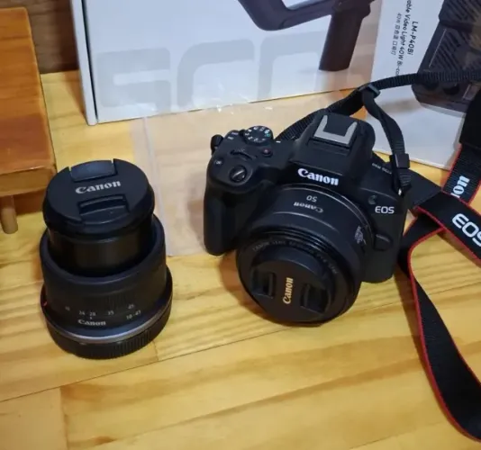 camera cannon eos 50 seminova