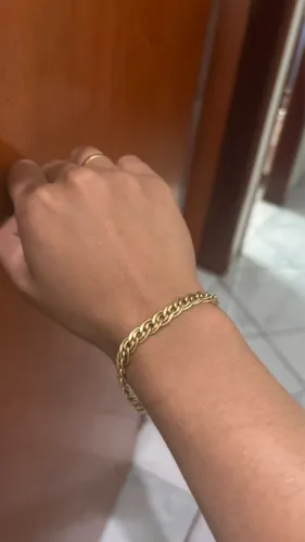 Pulseira de ouro 18k