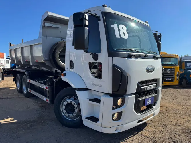 CAMINHÃO FORD CARGO 2423 TRUCADO NA CAÇAMBA EXTRA!!!
