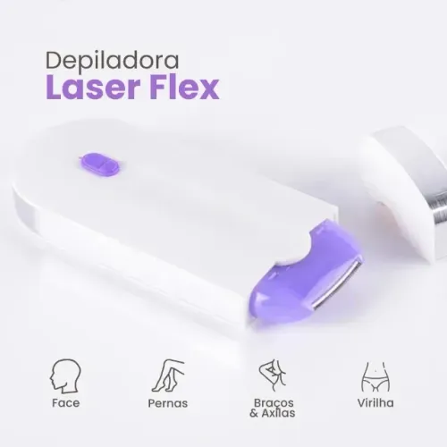 DEPILADOR LASER FLEX - PAGUE SÓ NA ENTREGA