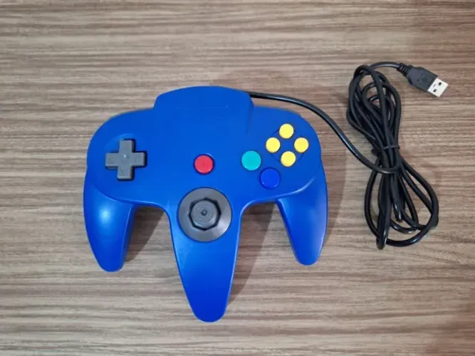 Controle Nintendo 64 USB - PC/EMULADORES