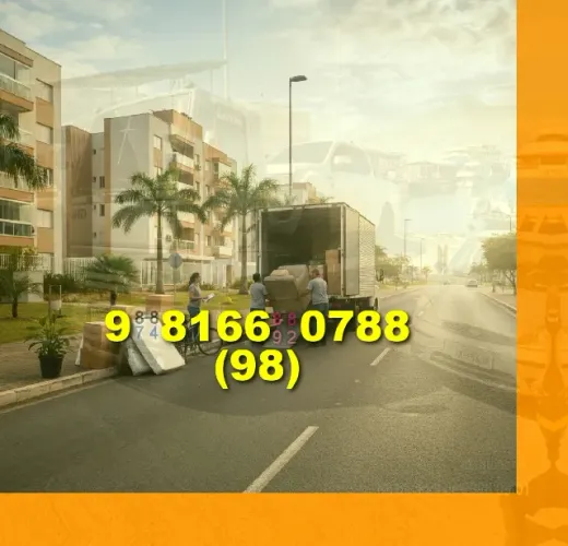 frete! transporte de cargas + mudança em são josé de ribamar + rápido e seguro