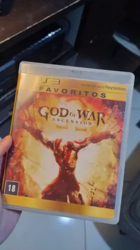Kit de 5 jogos do PS3. Desde God of War até The Last of Us.