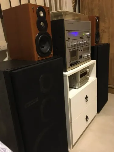  Sharp Stereo Music Center SG-1B - som 3 em 1 - Vintage Anos 80 | Funcionando