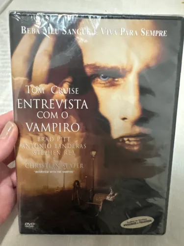 Dvd Entrevista Com Vampiro - Tom Cruise - Brad Pitt  (LACRADO)