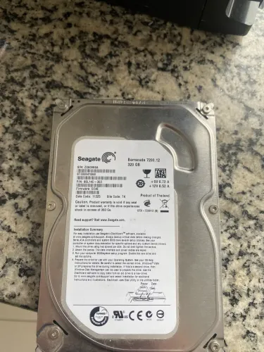 Hd externo de 320gb