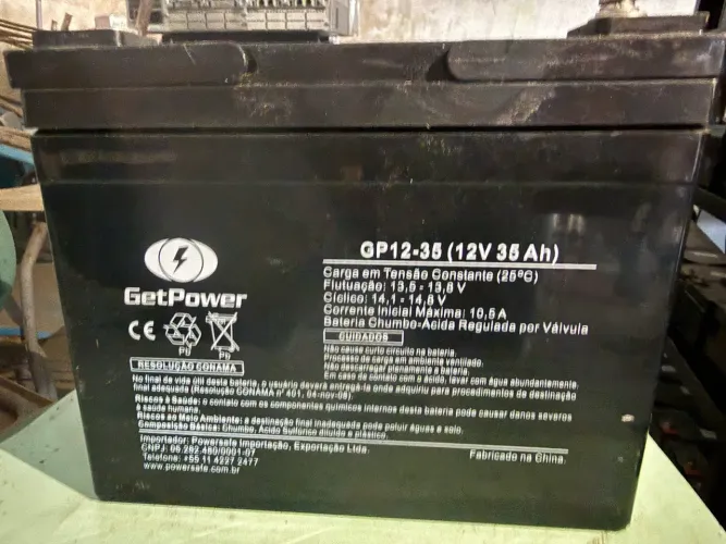 Bateria selada Jet power 35 A 12 V
