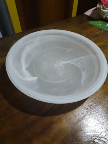 Lustre Luminaria Oval Trabalhado Para Salas E Quartos