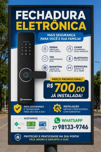 Fechadura eletrônica