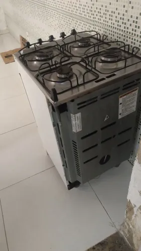 Fogão Brastemp clean,4 com timebocas