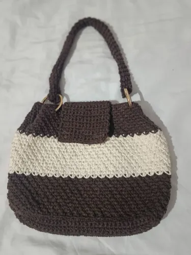 Bolsa em crochê - Modelo Chris