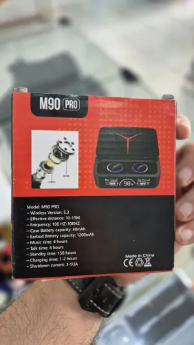 Fone de ouvido m90 pro