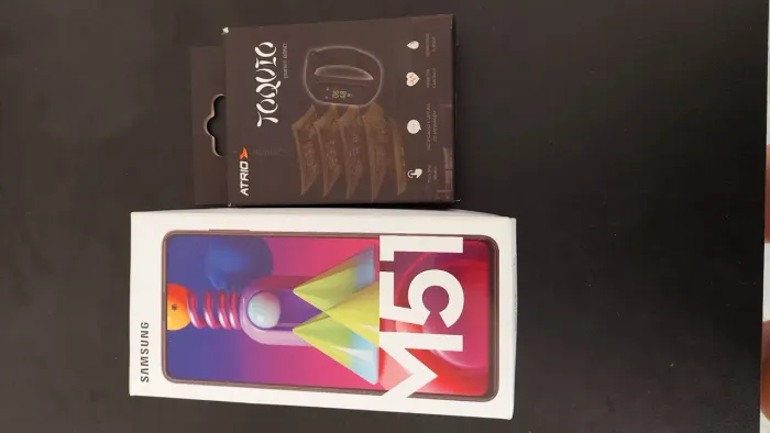 Celular Samsung Galaxy M51+ relógio Smart band Leia o anúncio!