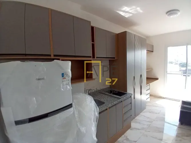 Apartamento Studio 26m² à 30 metros do Metrô Bresser Moóca c AR Condicionado