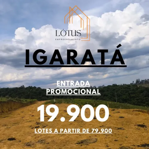 86E- OPORTUNIDADE! TERRENO PROMOCIONAL EM IGARATÁ