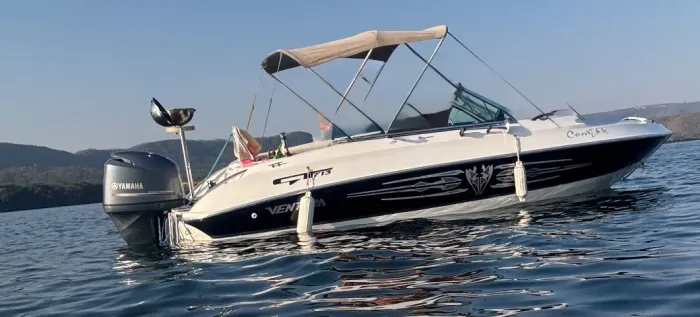 B A I X O U!!!!! Lancha Ventura 19,5 2014 Yamaha 115HP 4T 193h Completa Rifaina