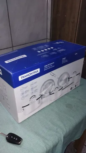 Panelas Inox Tramontina 5 peças