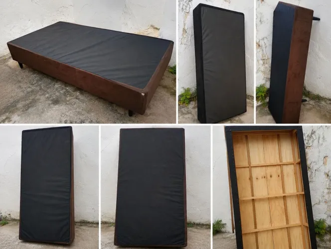 Camas box solteiro