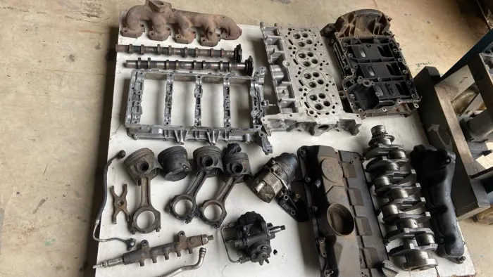 Peças Motor Ford Transit 2.4 Diesel + Junta Nova - Lote Completo