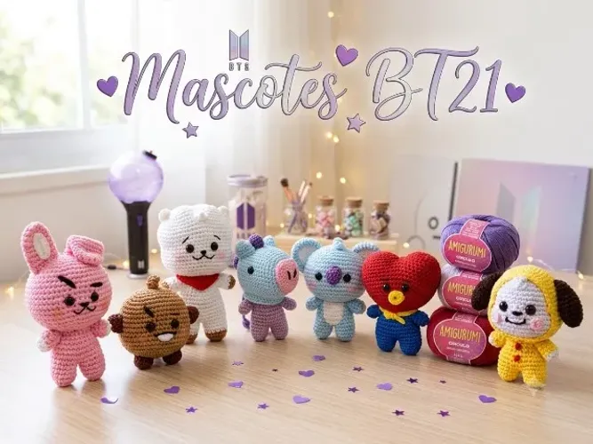 Amigurumis BTS BT21