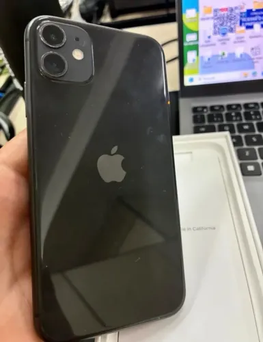 IPHONE 11 64GB BLACK ÚNICO DONO COM CAIXA
