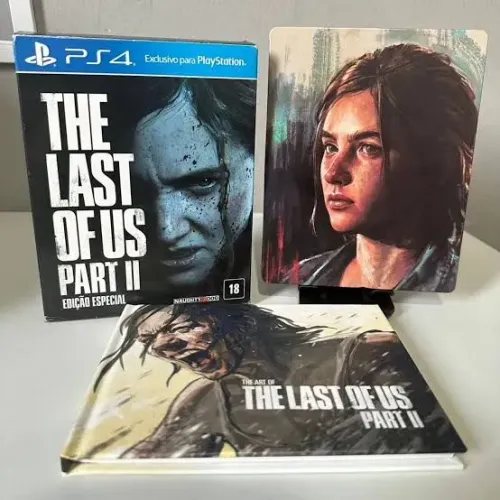 Jogo the last of us parte 2 todo em português budlado preço de pinga entrego 